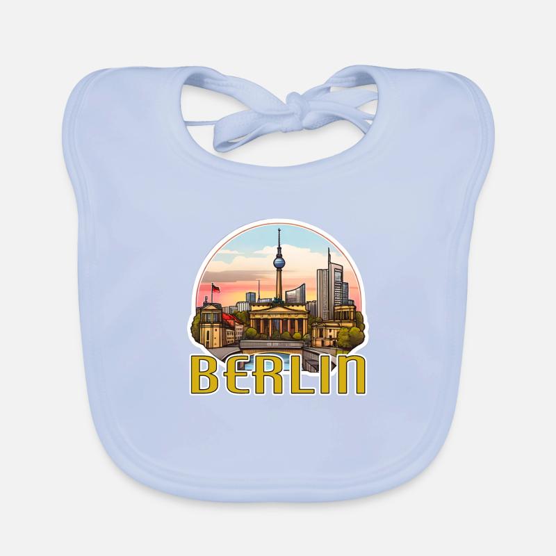 Berlin Capitale Bavoir bio Bébé