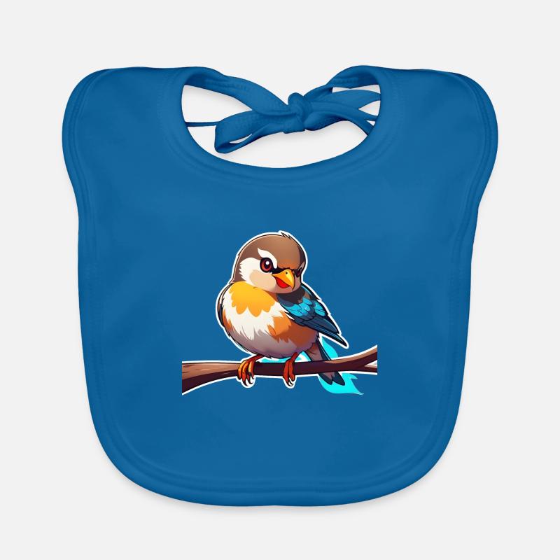 Junger Spatz Baby Bio-Lätzchen