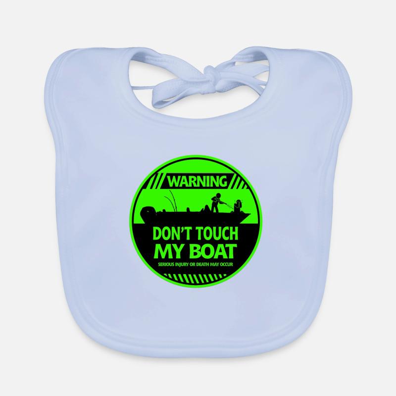 Warnung vor Booten Baby Bio-Lätzchen