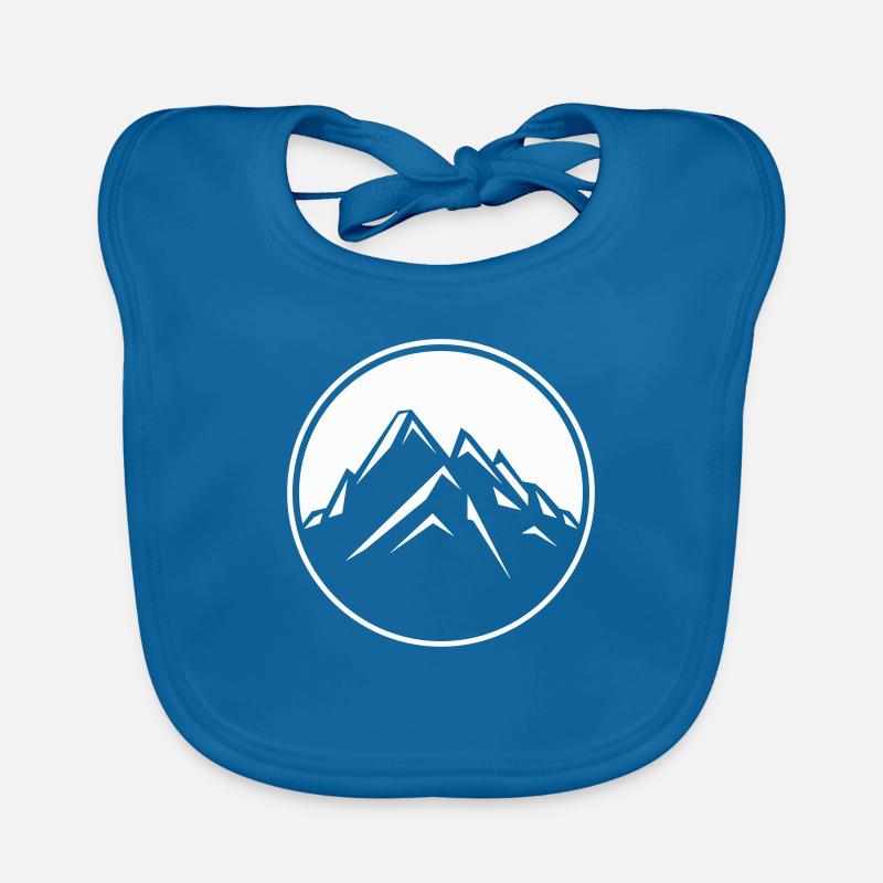 montagnes Bavoir bio Bébé