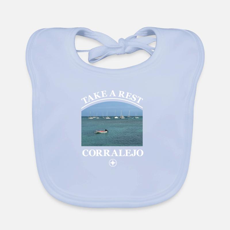 CORRALEJO HARBOUR Organic Baby Bibs