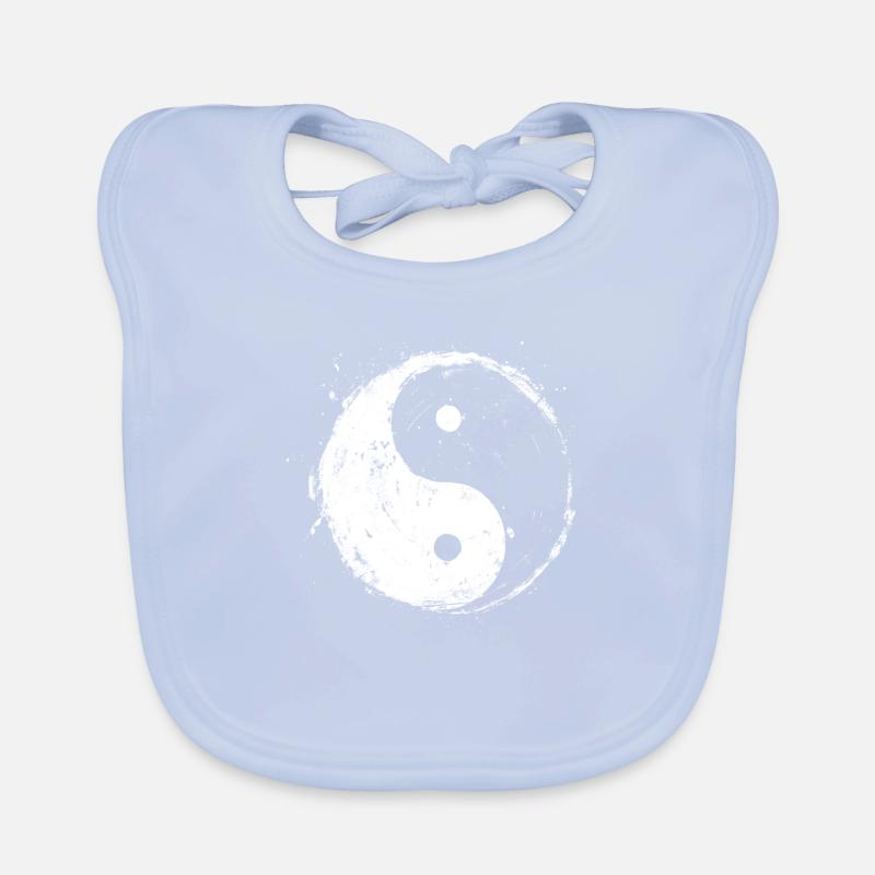 Yin Yang Bavoir bio Bébé