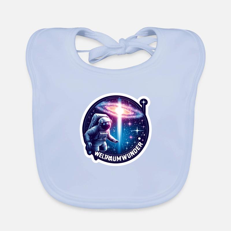 Astronaut Space Wonder Organic Baby Bibs