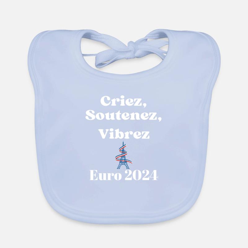 Shout, support, vibrate Organic Baby Bibs