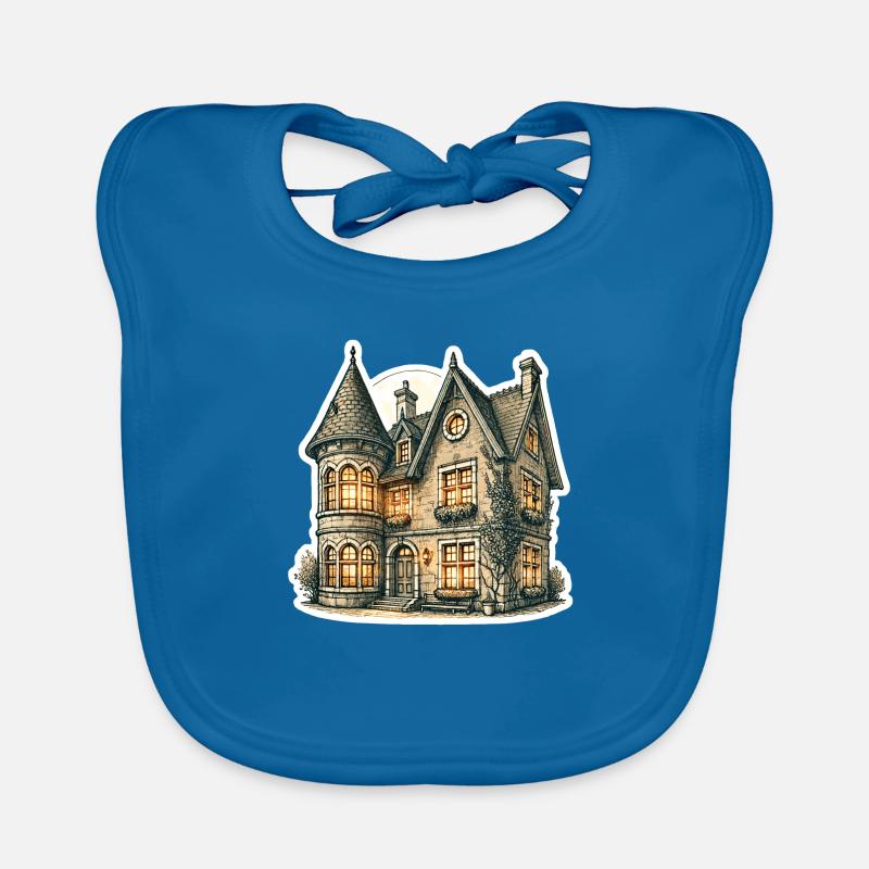 House romantic Organic Baby Bibs