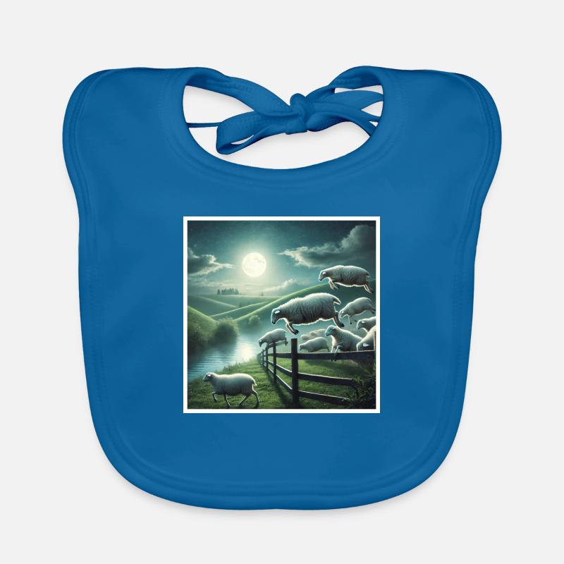 Counting sheep Organic Baby Bibs