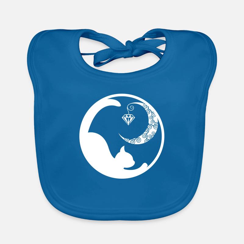 Lune de chat Bavoir bio Bébé