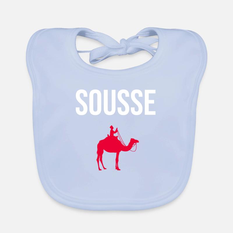 Chameau de Sousse Bavoir bio Bébé