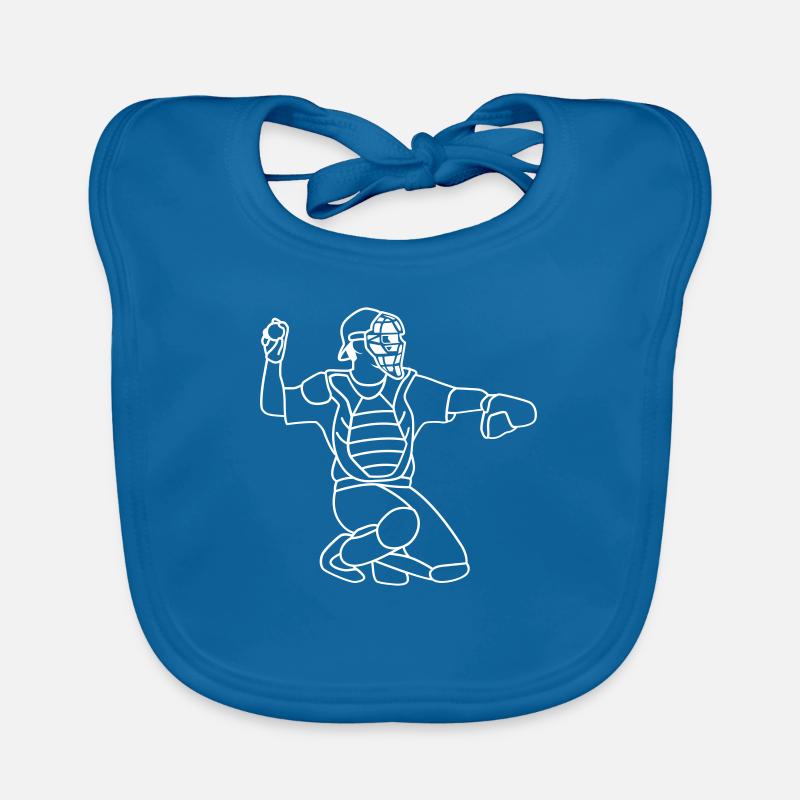 Baseball Pitcher Windup Set Baby Bio-Lätzchen