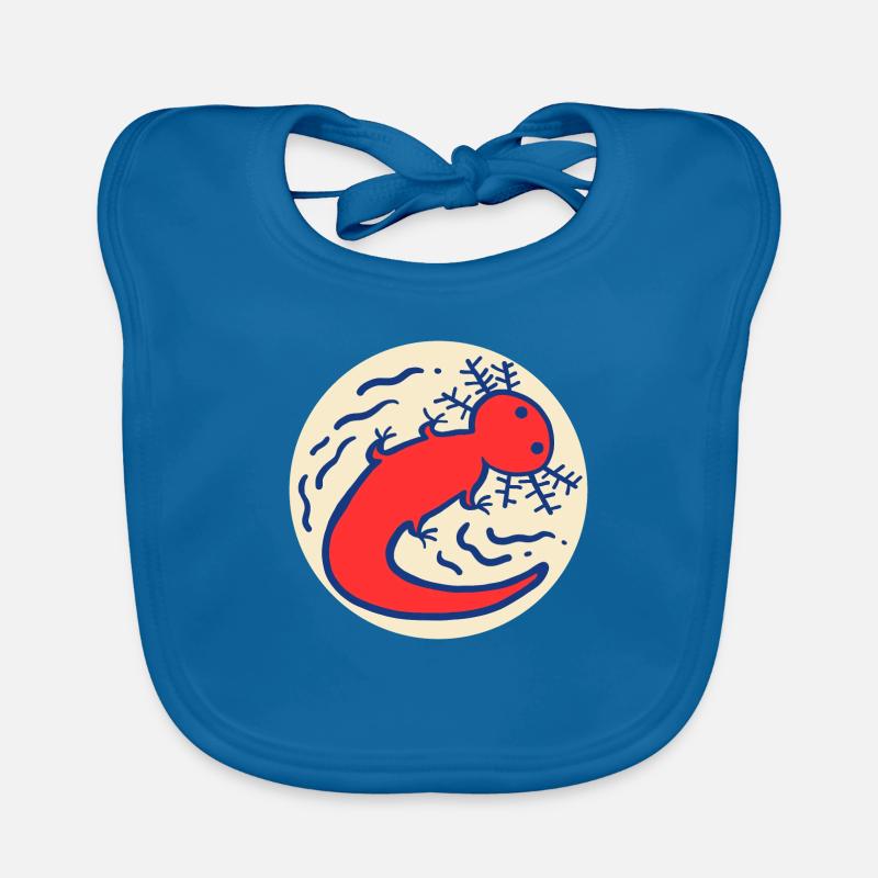 Logo Axolotl Organic Baby Bibs