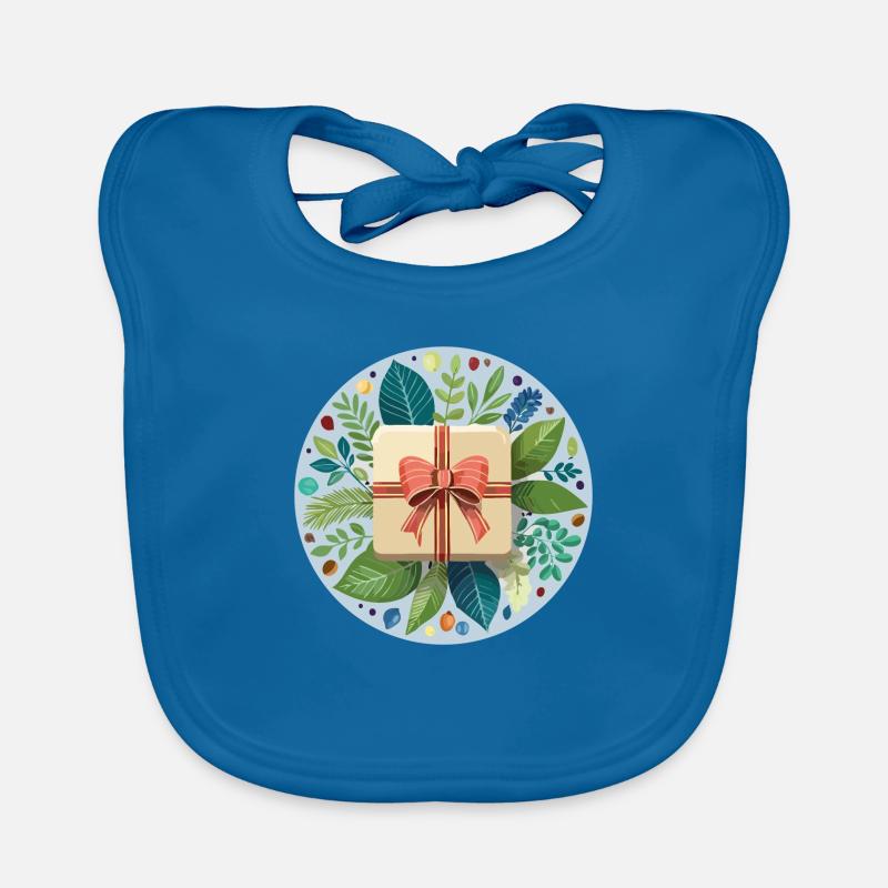 Weihnachtsgeschenk Baby Bio-Lätzchen