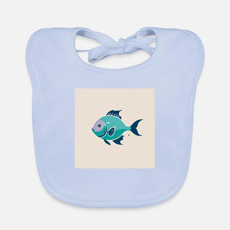 Fisch Baby Bio-Lätzchen