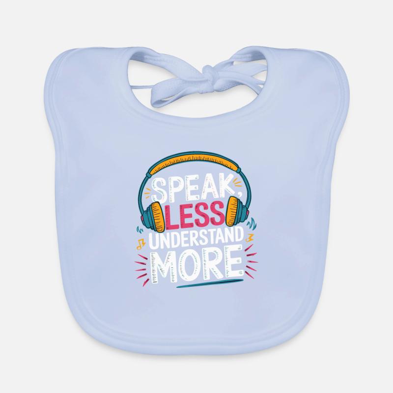 Harmony in Silence Organic Baby Bibs