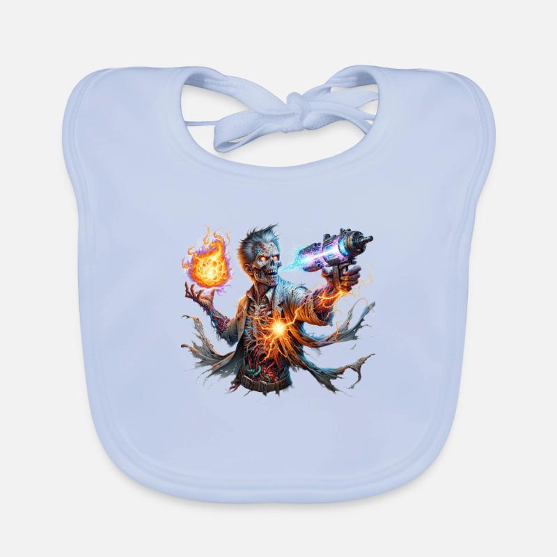 Zombie Experte Baby Bio-Lätzchen