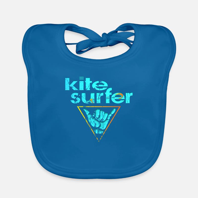 Kitesurfers Organic Baby Bibs