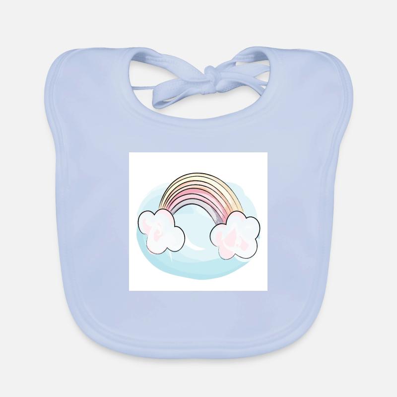 Rainbow Organic Baby Bibs