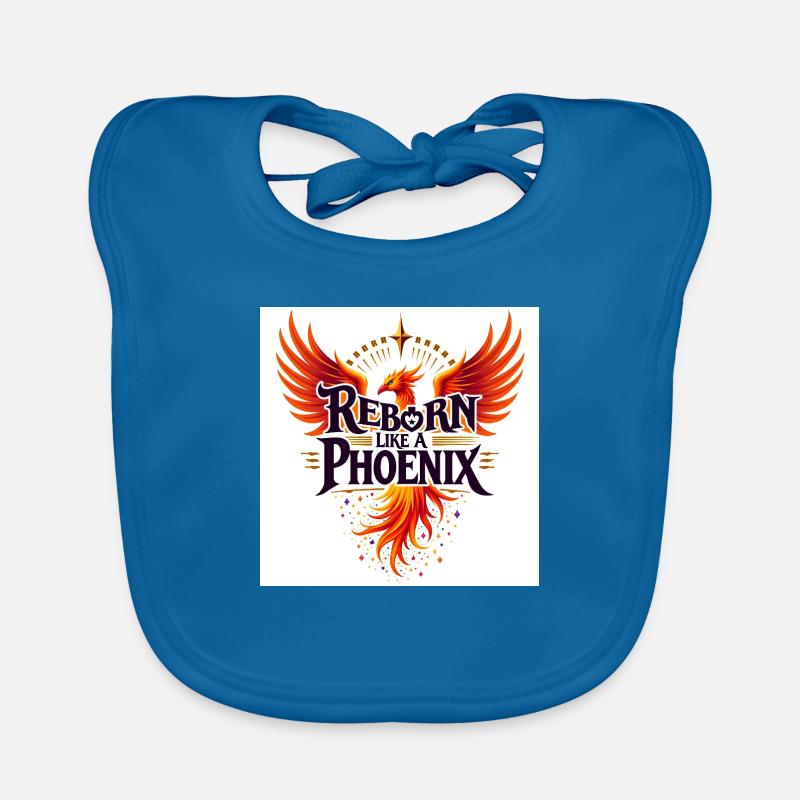 Reborn Like A Phoenix Baby Bio-Lätzchen