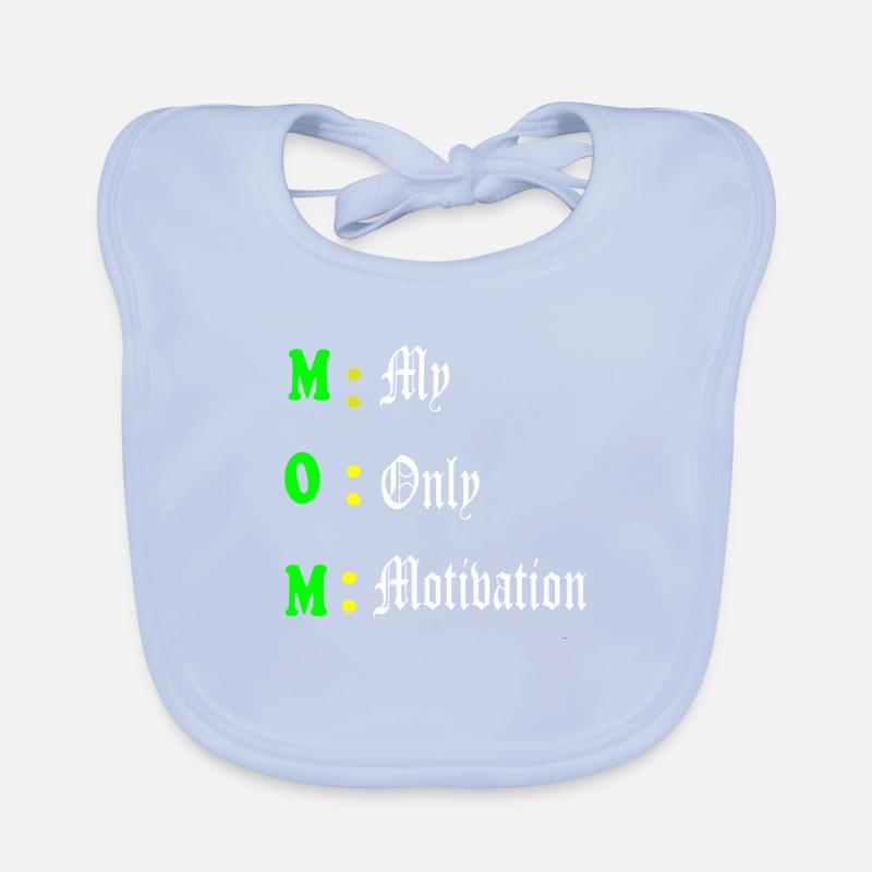 Conception de la motivation de la mère Bavoir bio Bébé