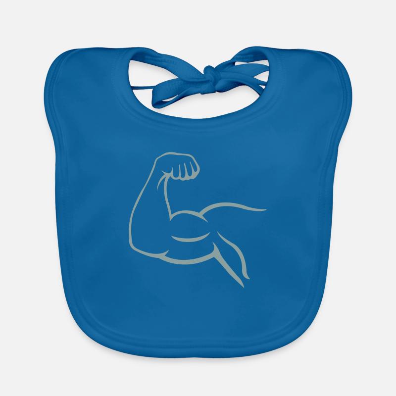 biceps Bavoir bio Bébé