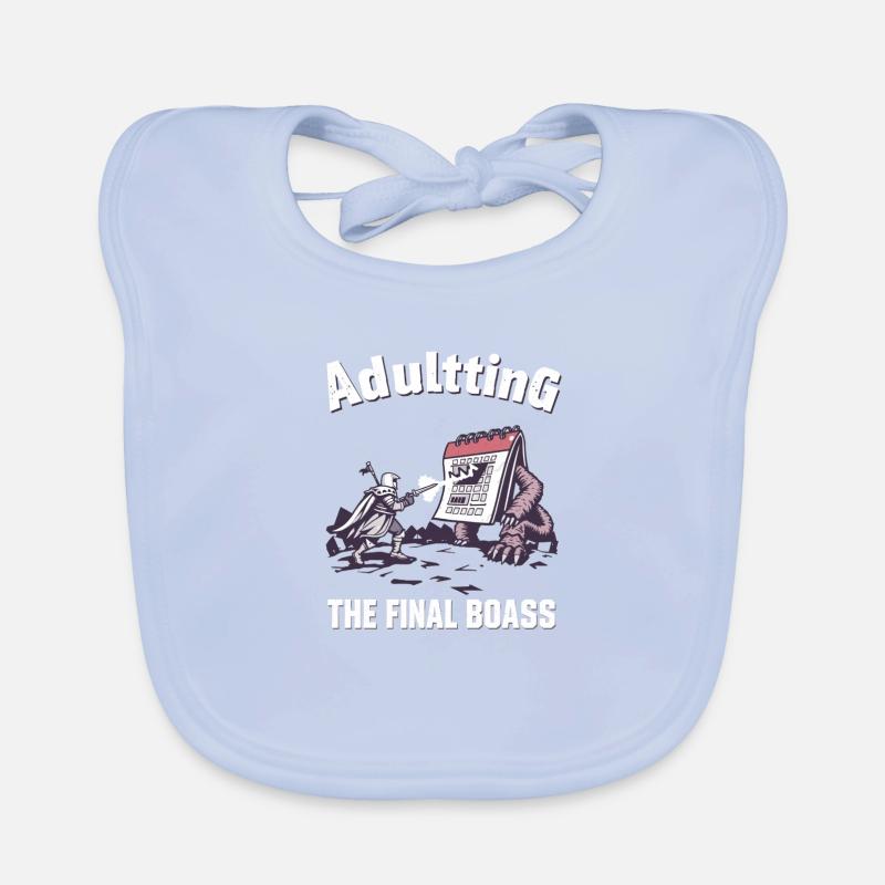 Final Fight Calendar Organic Baby Bibs