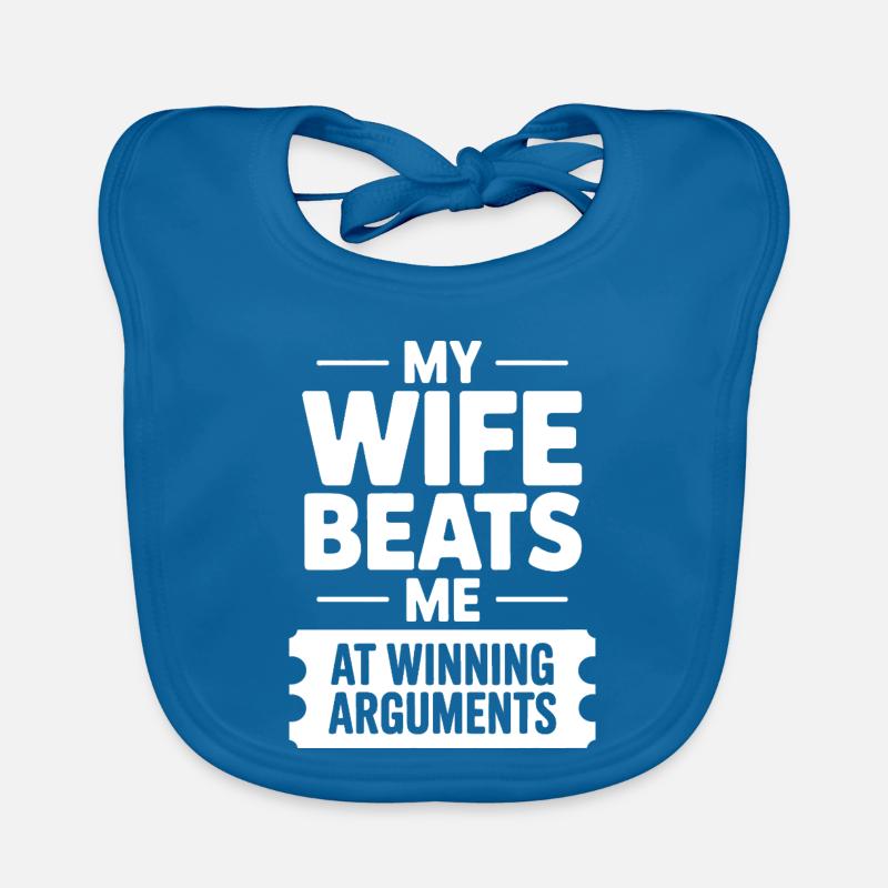 Witty Rivalry: Winning Arguments Organic Baby Bibs