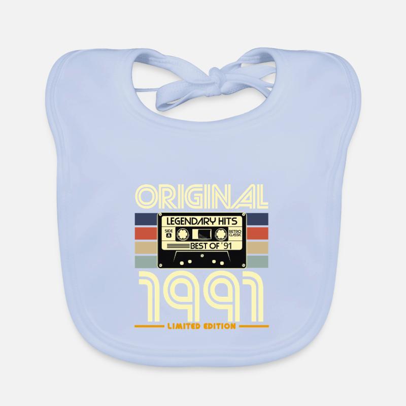 Originale Retro-Hits von 1991 Baby Bio-Lätzchen