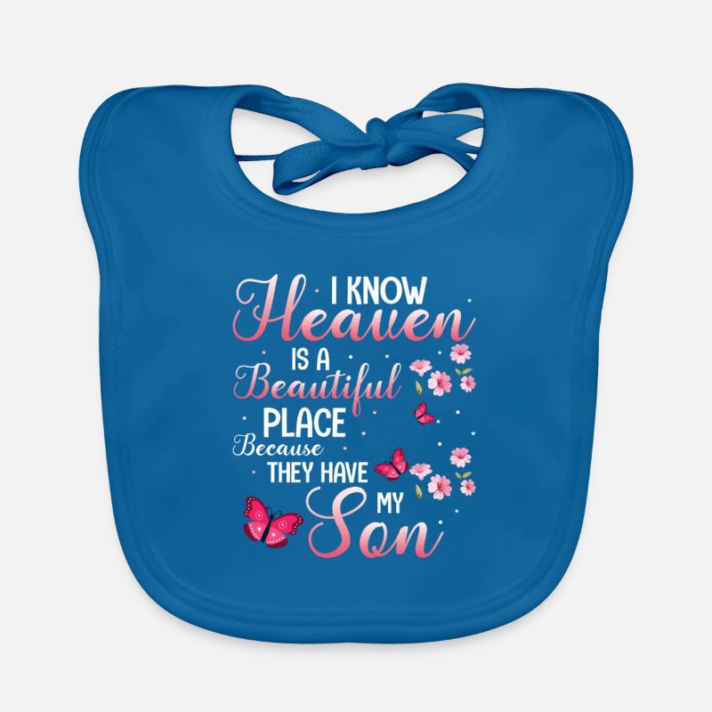 Fils Papillon du Paradis Bavoir bio Bébé