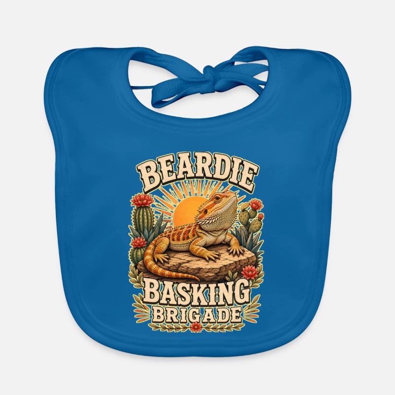BEARDIE BASKING BRIGADE Baby Bio-Lätzchen