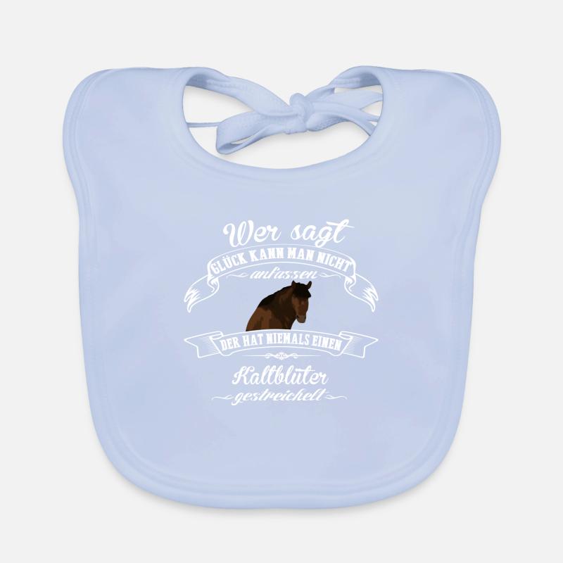 Kaltblüter luck Organic Baby Bibs