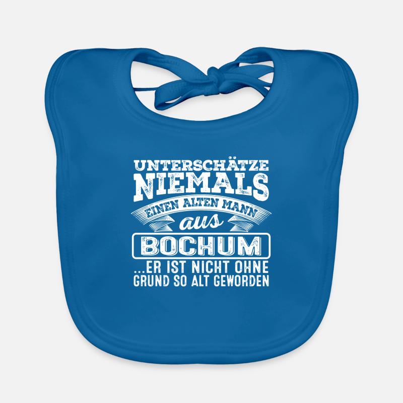 Der alte Mann aus BOCHUM Baby Bio-Lätzchen
