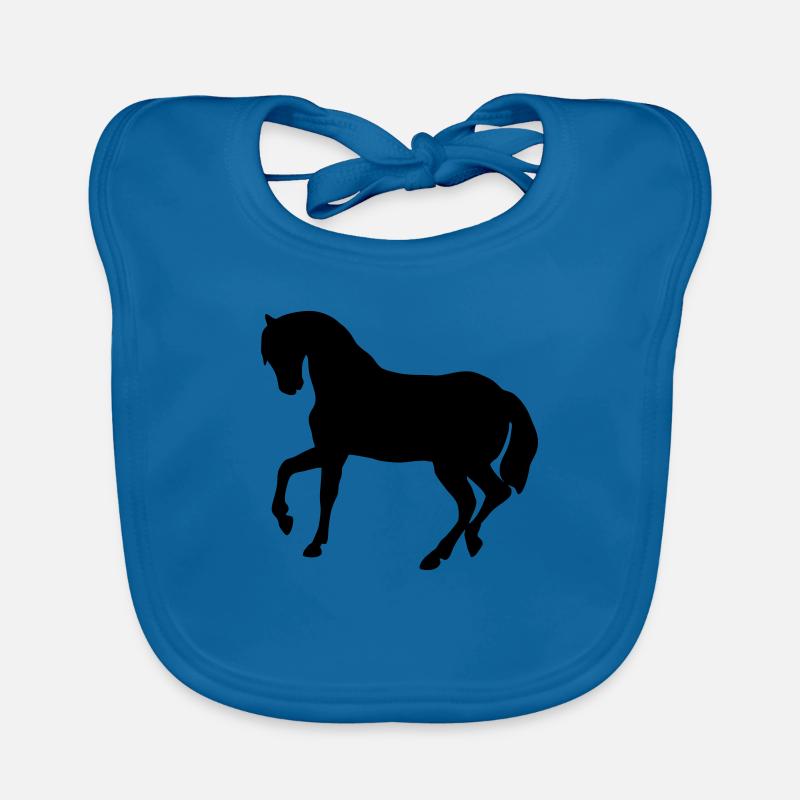 Doux poney Bavoir bio Bébé