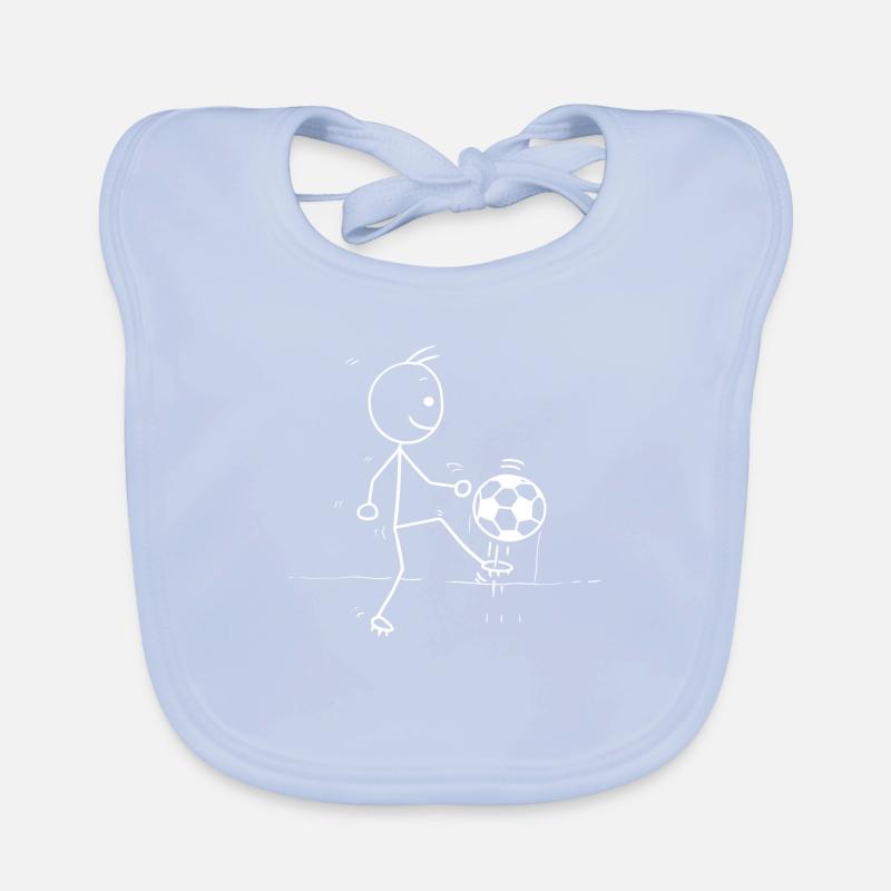 Fussball Baby Bio-Lätzchen