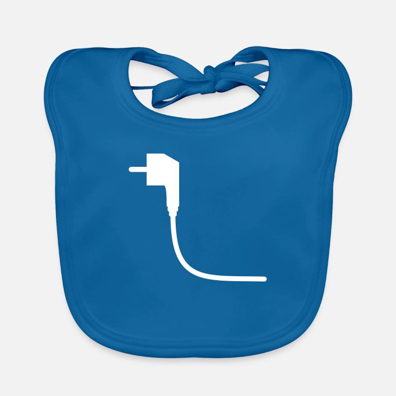 Plug and socket carnival costume Organic Baby Bibs