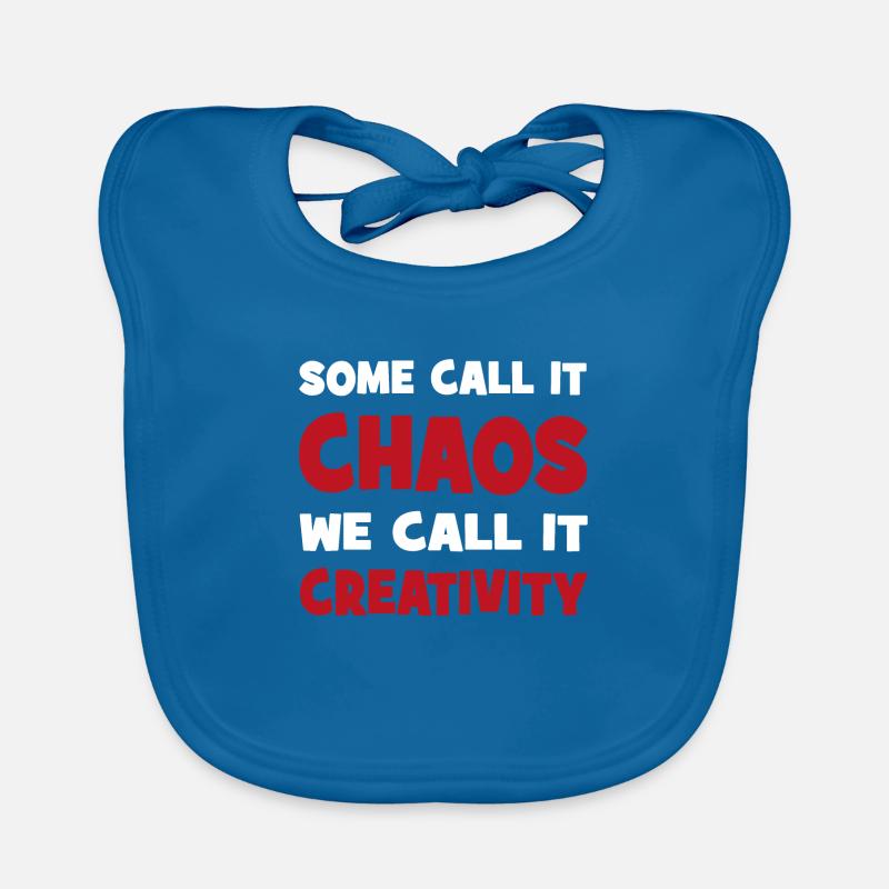 creative - Organic Baby Bibs - peacock-blue