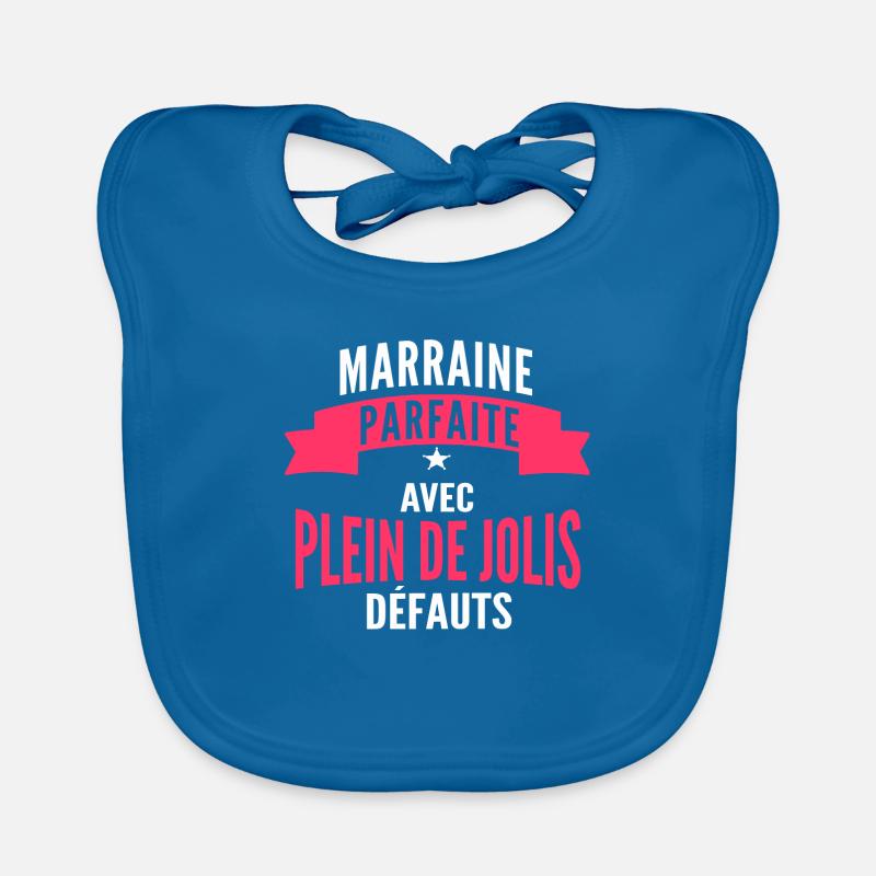 marraine parfaite avec plein de jolis défauts Bavoir bio Bébé