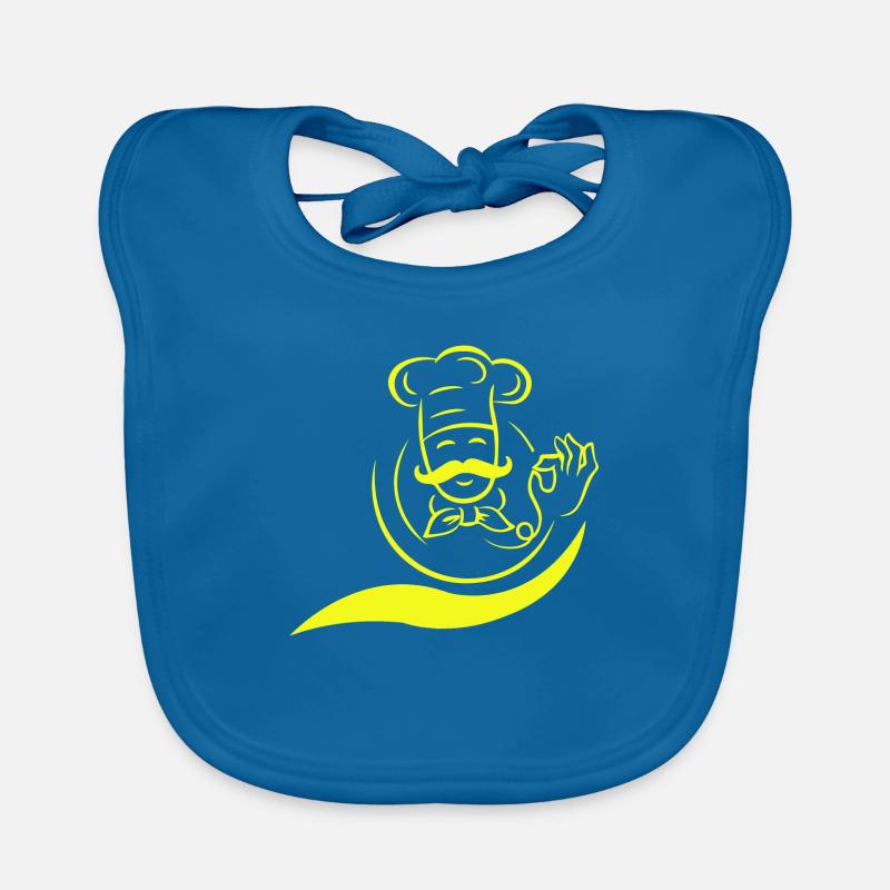 Cooking bake food Organic Baby Bibs
