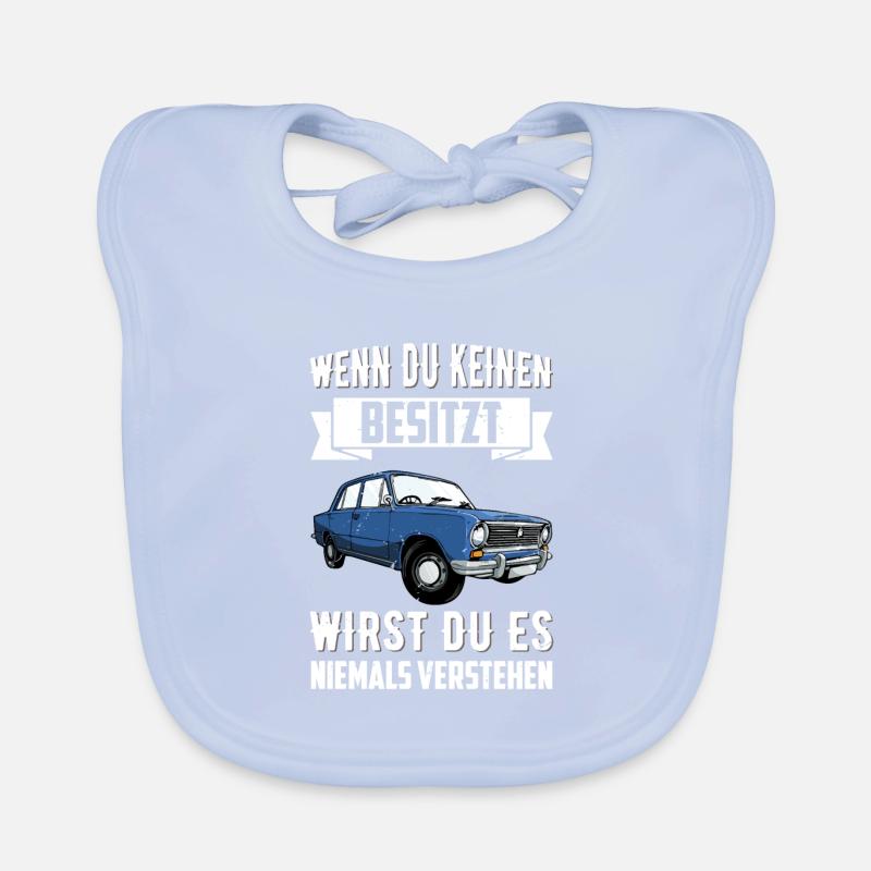 Schiguli Lada Russland Auto Lustiger Spruch Baby Bio-Lätzchen