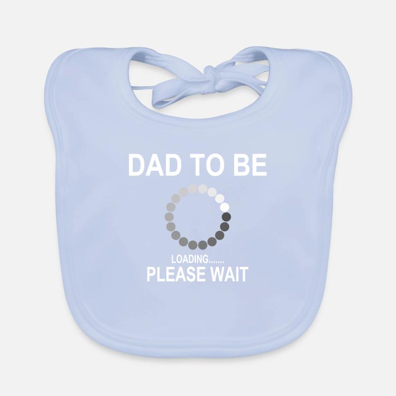 Werdender Vater Baby Bio-Lätzchen