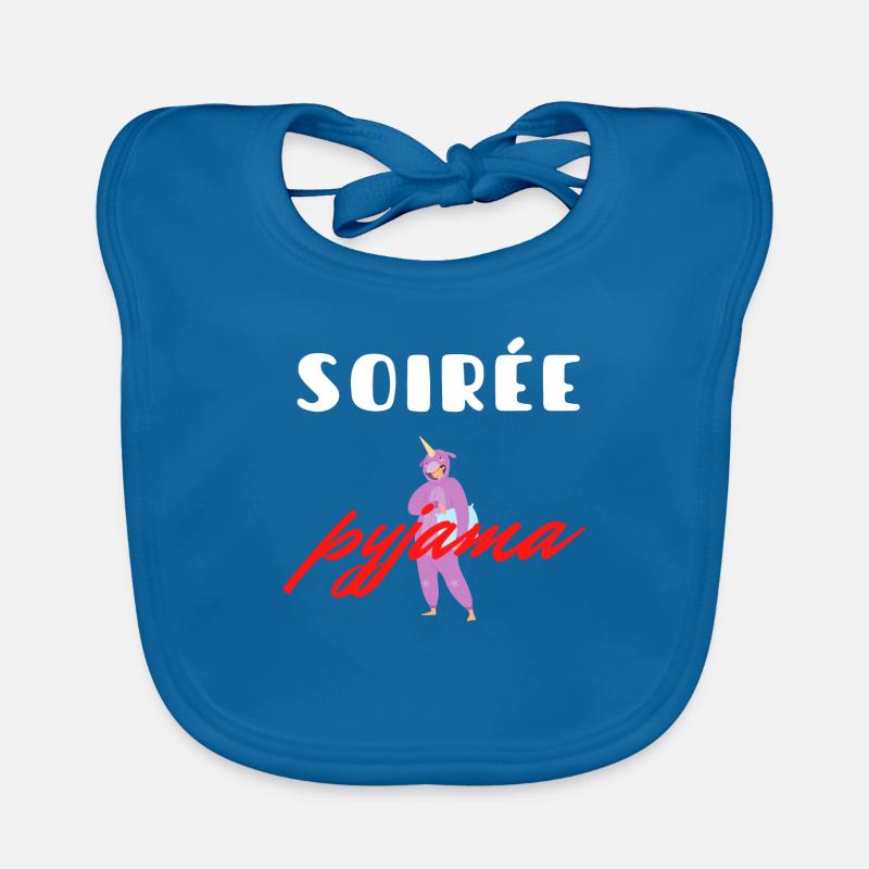 SOIRÉE PYJAMA Bavoir bio Bébé