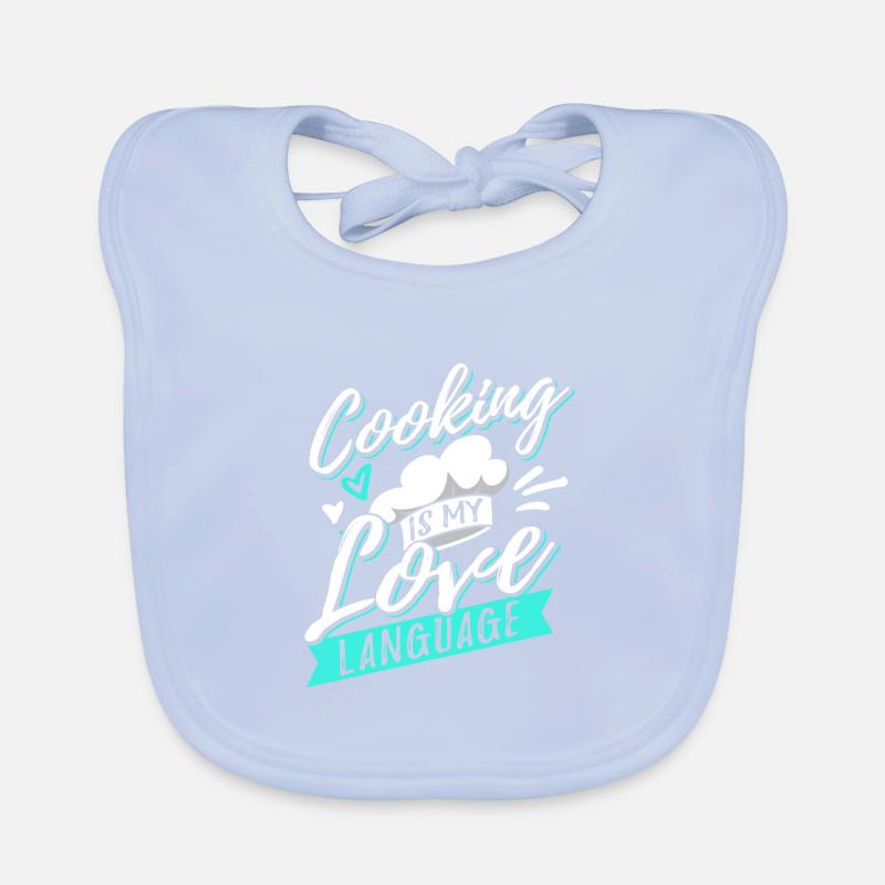 Cuisinier Chef Cuisinier Drôle Chef Bavoir bio Bébé