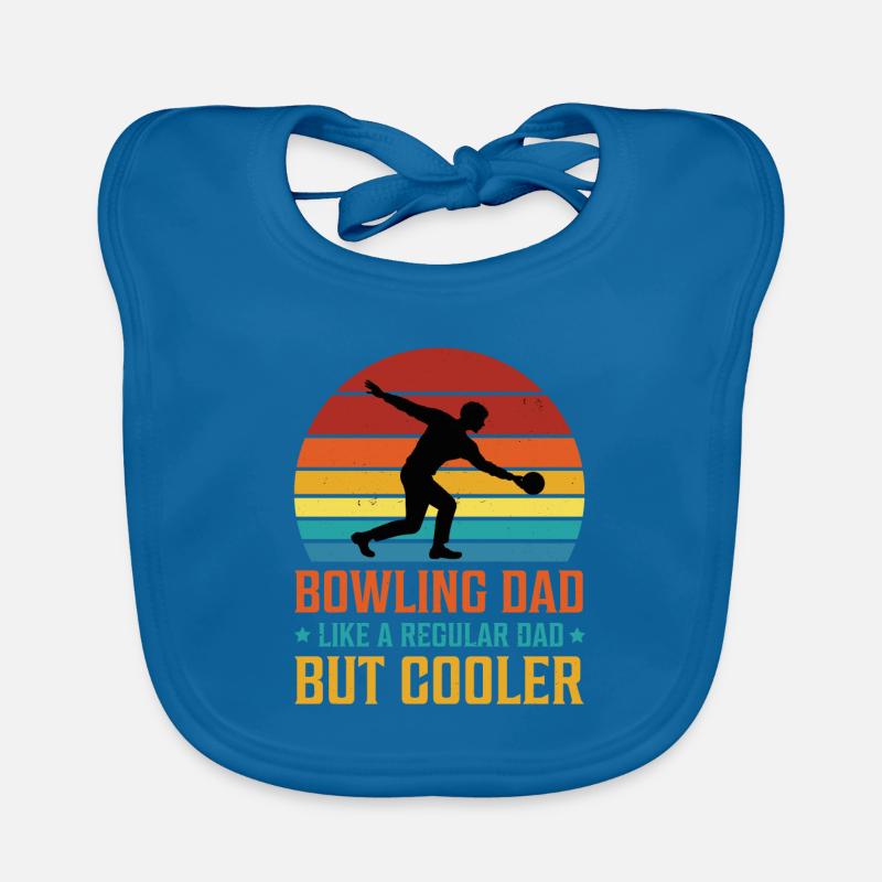 Bowling Père Papa Cooler Bavoir bio Bébé