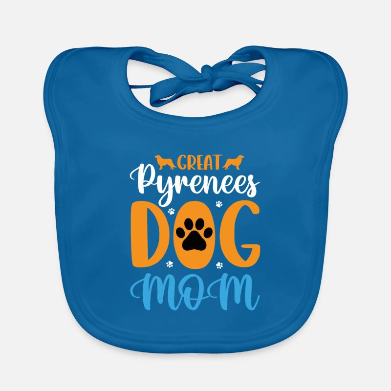 Pyrenäenberghund Patou Pyrenäen Hund Mutter Mama Baby Bio-Lätzchen