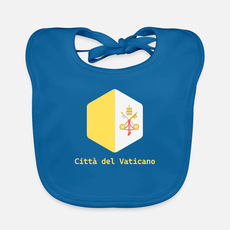 Vatican City Organic Baby Bibs