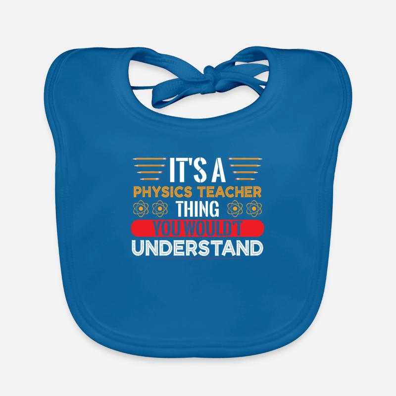 Physique quantique Physicien Physique Professeur molécule Bavoir bio Bébé