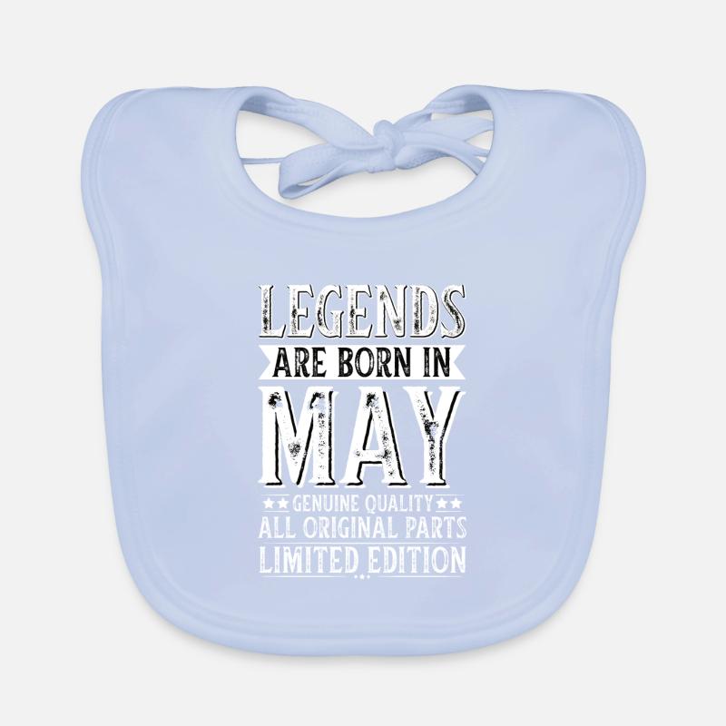 Geburtstag Mai Geschenk Baby Bio-Lätzchen