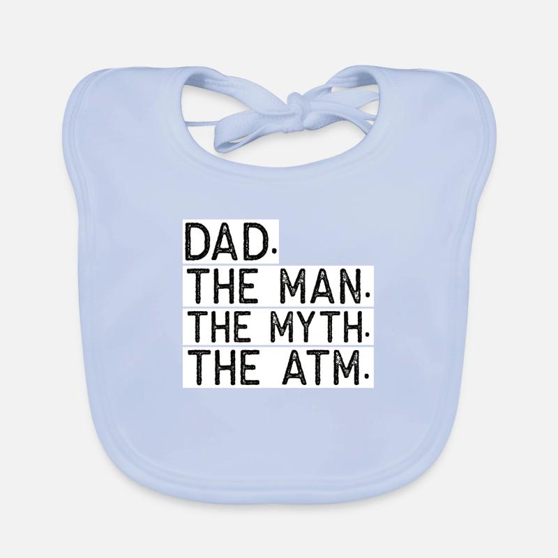 Welt bester Papa Vater Paare Paar Eltern Dad daddy Baby Bio-Lätzchen