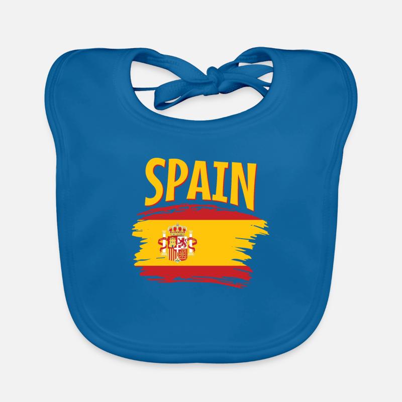 I love Spain Organic Baby Bibs