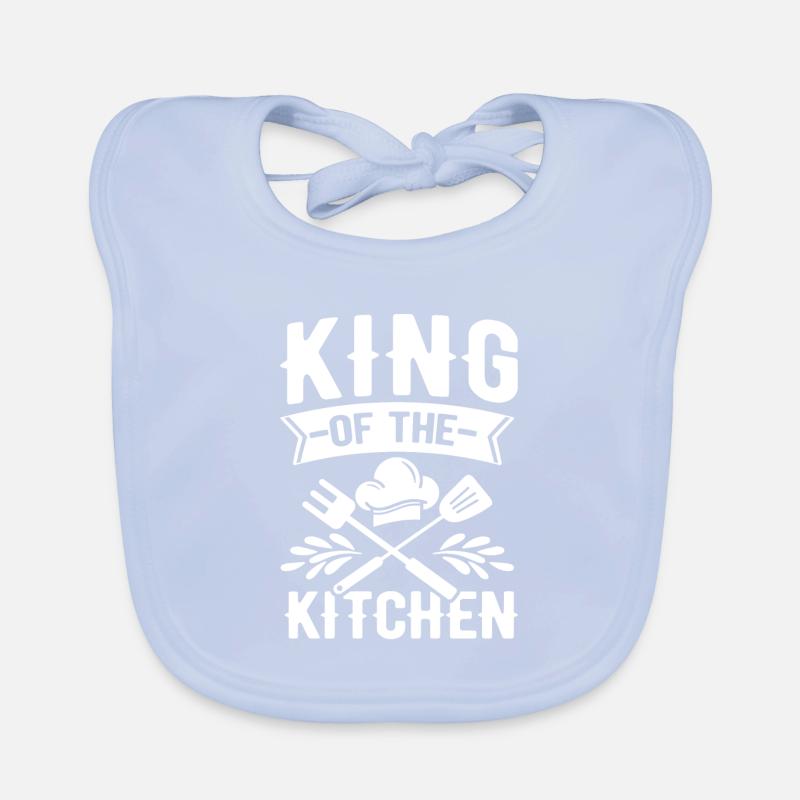 Chef Hat Chef Kitchen Five Stars Gold 5 Organic Baby Bibs