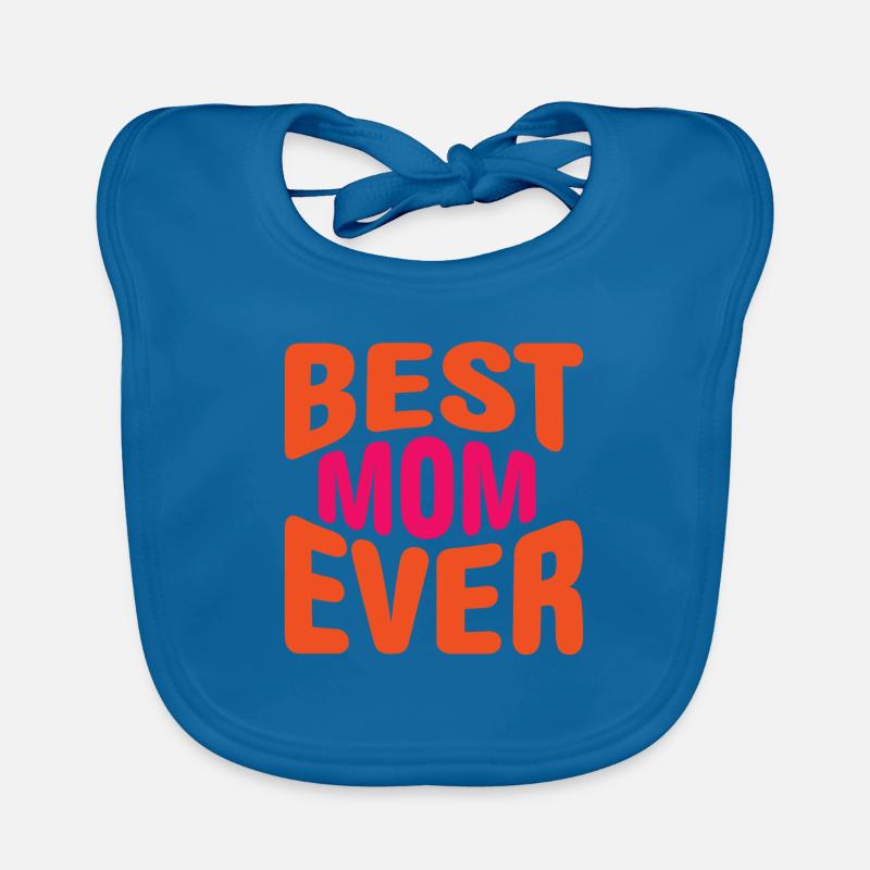 Beste Mama Überhaupt Muttertag Mutter Geschenk Baby Bio-Lätzchen