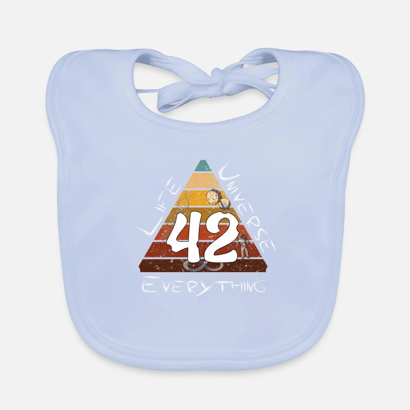 Life Universe Everything 42 Answer Organic Baby Bibs